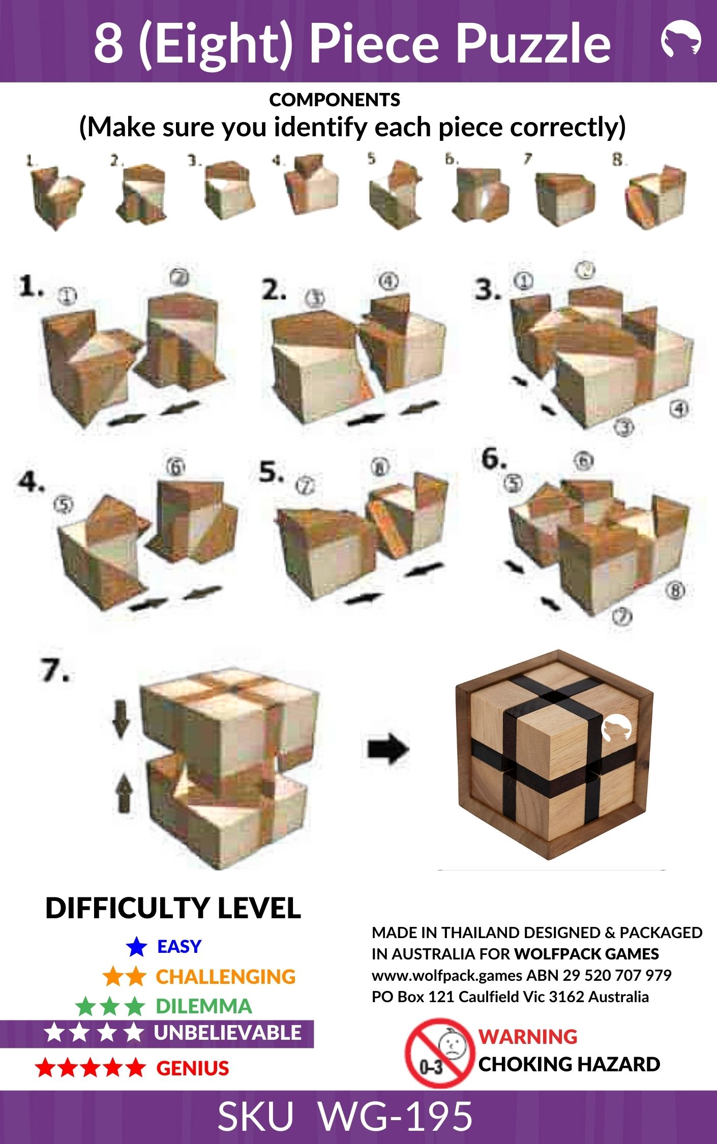 8 Piece Puzzle